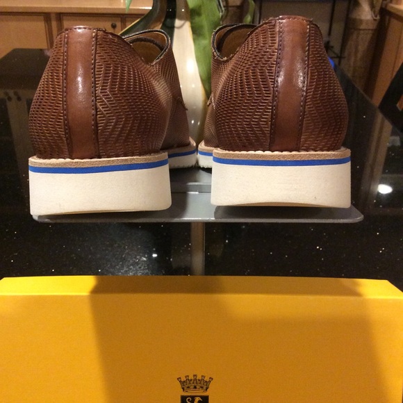 Francesco Benigno luxury boat shoes handmade Italy - Picture 3 of 6